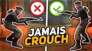 JAMAIS S’ACCROUPIR/CROUCH SUR CSGO !!!