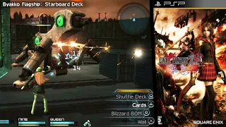 Final Fantasy Type-0 ... (PSP) (English Patched) Gameplay