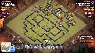 40 vs 40 War Against Level 13 Clan - COC - Indo Stuck