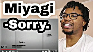 RUSSIAN RAP!!! Miyagi - Sorry (Official Audio) | REACTION !!