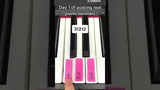 DAY 1 of posting REAL piano tutorials💀💀💀