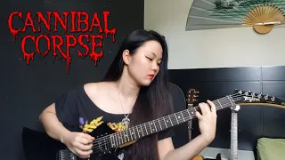 Cannibal Corpse - Frantic Disembowelment (guitar cover by Isabela Moriki)