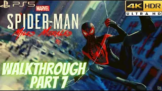 Marvel's Spider-Man: Miles Morales - [PS5] 4K UHD HDR Ray-Tracing (Walkthrough  Part 7)