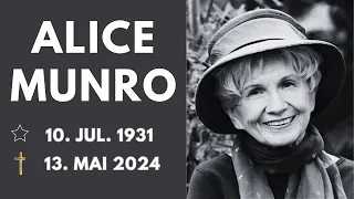 Alice Munro, Nobelpreisträgerin und Autorin von Kurzgeschichten, stirbt im Alter von 92 Jahren
