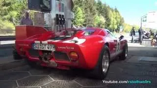 Ford GT-40 Loud Acceleration!