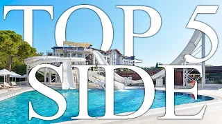 TOP 5 BEST all-inclusive aquapark resorts in SIDE, Turkey [2023, PRICES, REVIEWS INCLUDED]