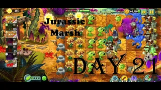 Jurassic Marsh-Day 21 - Plants vs Zombies 2