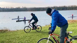 Un entraînement de canoë à Vaires-sur-Marnes avec Loïc Leonard, Adrien Bart et Frantz Vasseur !