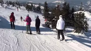 Uroki zimy na stokach Pilska (Korbielów) cz. 1, Polska