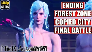 Nier Automata Gameplay Walkthrough [Full Game Ending - Forest Zone - Flooded City- The Final Battle]