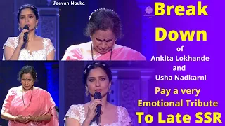 Ankita Lokhande Emotional tribute to Sushant |Full Performance|Jeevan Nauka| Zee Rishtey Awards 2020