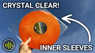 Crystal Clear Inner Sleeves - Showcase Colored & Picture Disc Vinyl