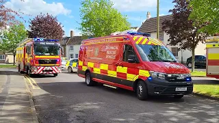 Various Emergency Services responding to a Incident in Crowland!