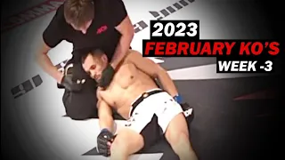 MMA & Boxing Knockouts I February 2023 Week 3