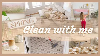 SPRING CLEANING DAY | tidying up our home, DIY cleaning solutions, & refreshing our space!