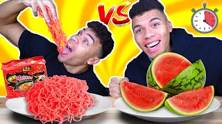 SCHNELL ESS CHALLENGE !!! | Kelvin und Marvin