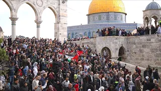 Al AQSA Mosque Friday {JUMMAH PRAYER ||مباشر خطبة وصلاة الجمعة الأولى من رمضان في المسجد الاقصى