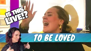 Vocal Coach Reacts Adele - To Be Loved | WOW! She was...