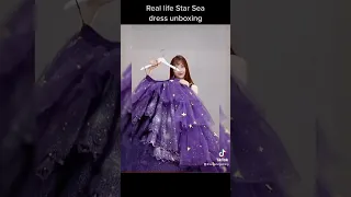 REAL LIFE STAR SEA DRESS UNBOXING #lovenikki #shiningnikki