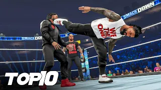 WWE 2K23: Top 10 Moments from SmackDown, Raw & NXT | June 16, 2023