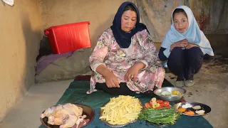 Amizing Village Life in the Most Remote Village of Afghanistan | Cooking Village Style Food