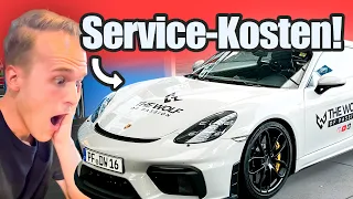 HEART ATTACK!? SERVICE + PORSCHE APPROVED COSTS of my GT4!