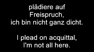 Eisbrecher Verrückt German Lyrics+English Translation