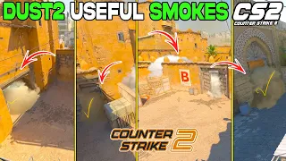 CS2 Dust 2 USEFUL SMOKES That You Need To Know