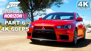 FORZA HORIZON 5 Gameplay Walkthrough Part 6 - Forza Horizon 5 ULTRA HD 4K 60FPS - No Commentary