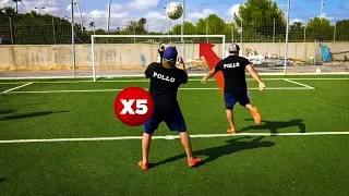 TOQUES DE CABEZA Y VOLEA!!! ¡RETO FÚTBOL! PYR CHALLENGE