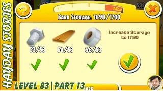 Update Barn Storage To 1750 - Hay Day Level 83 | Part 13 - Freedom Farm