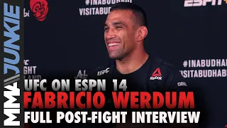 Fabricio Werdum: UFC career over; Fedor rematch on radar | UFC on ESPN 14 post-fight interview