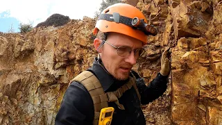 Holy Cow! Exploring a Deep Abandoned Mine on the Top of a Mountain!