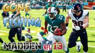 Madden 13 - Reggie Bush Finishing Runs D Gone Fishing Crazy! Madden - Online Ranked Match - DOLPHINS