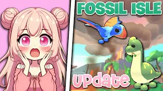 THE NEW Fossil Isle UPDATE IS HERE! NEW DINOSAUR PETS?!🦖