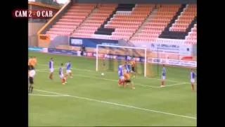 Cambridge United v Carlisle United - match action - 30 August 2014