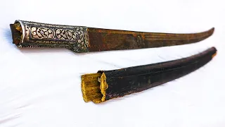 Restoration Antique Caucasian Shashka Sword