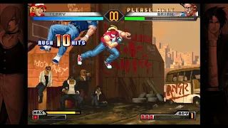 KOF98umfe　餓狼チームコンボ集