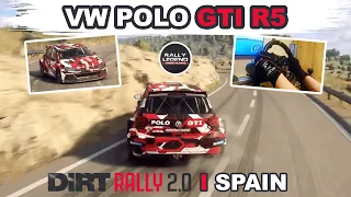 Flat out in Spain | Volkswagen Polo GTI R5 | Dirt Rally 2.0 gameplay