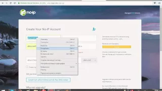 Туториал Как зарегестрироватся на сайте noip ru!