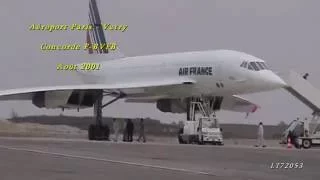 Le Concorde à Vatry - Août 2001