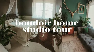 Boudoir Home Studio Tour | you don't need a high end studio to be a successful boudoir photographer!