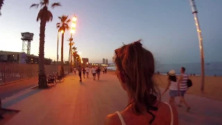 Longboard Barcelona Summer Night