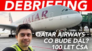 DEBRIEFING: Let Airbusem A380 – 100 let ČSA – Co bude dál s flyRosta?