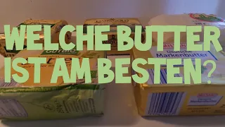 Der große BUTTER VERGLEICH | Rohbutter vs Kerrygold vs Biobutter vs Dairygold vs Markenbutter