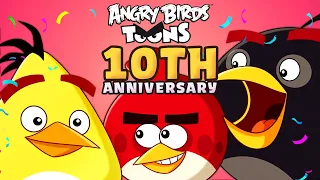 Angry Birds | Top 10 Toons for 10th Anniversary! 🎉🥳