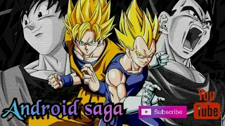 Dragon ball z || Android saga || Goku and Gohan train in hyperbolic time chamber