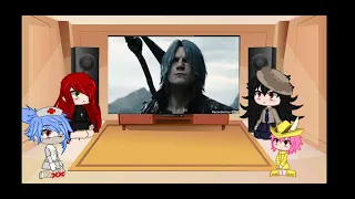 skullgirls gacha react to devil may cry 5