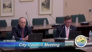 City Council Meeting — 1/9/2024 - 6:30 p.m.