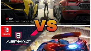 Racing master vs Asphalt 9 legends